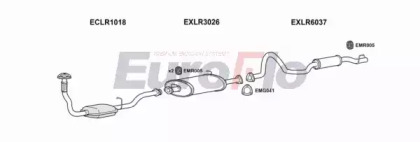 Система выпуска ОГ EuroFlo LRDEF25D 7025A